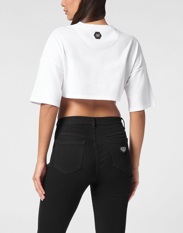 Roses Cropped Top