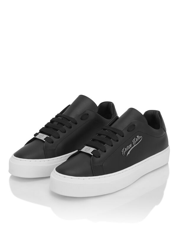 Nappa Leather Lo-Top Sneakers Signature