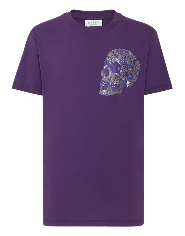 T-shirt Round Neck SS Paisley Skull