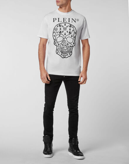 T-shirt Round Neck SS with Crystals