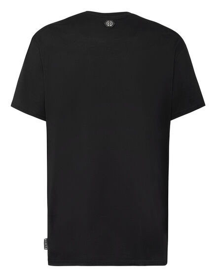 T-shirt Round Neck SS Hexagon with Crystals