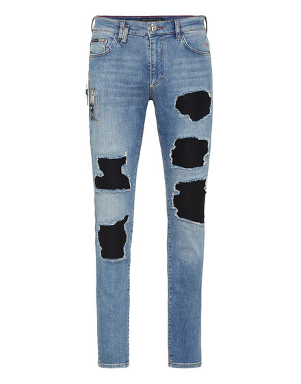 Rock Star Fit Trousers Skeleton