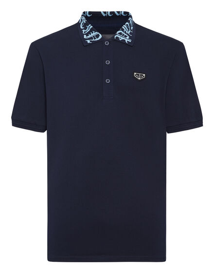 Pique Polo Shirt SS Gothic Plein