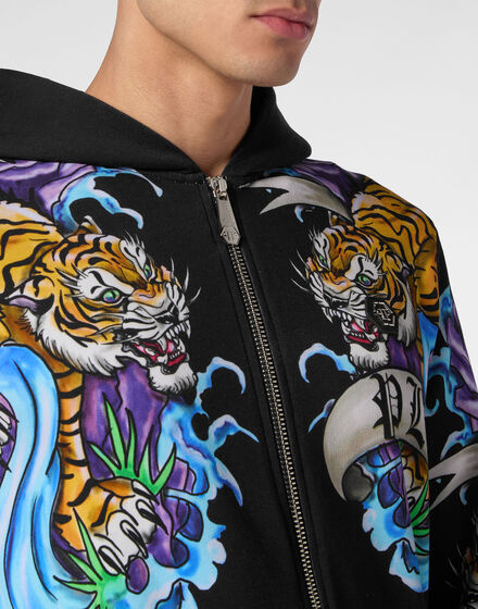 Hoodie Sweatjacket Tattoo