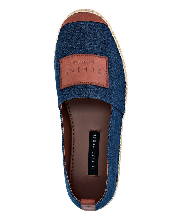 Denim Espadrillas Iconic Plein