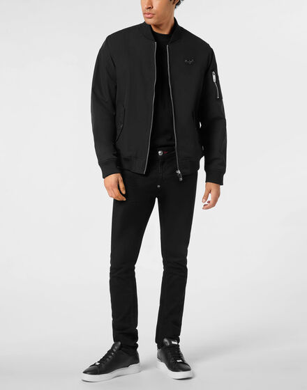 Nylon Bomber Jacket Nylon Bomber Jacket