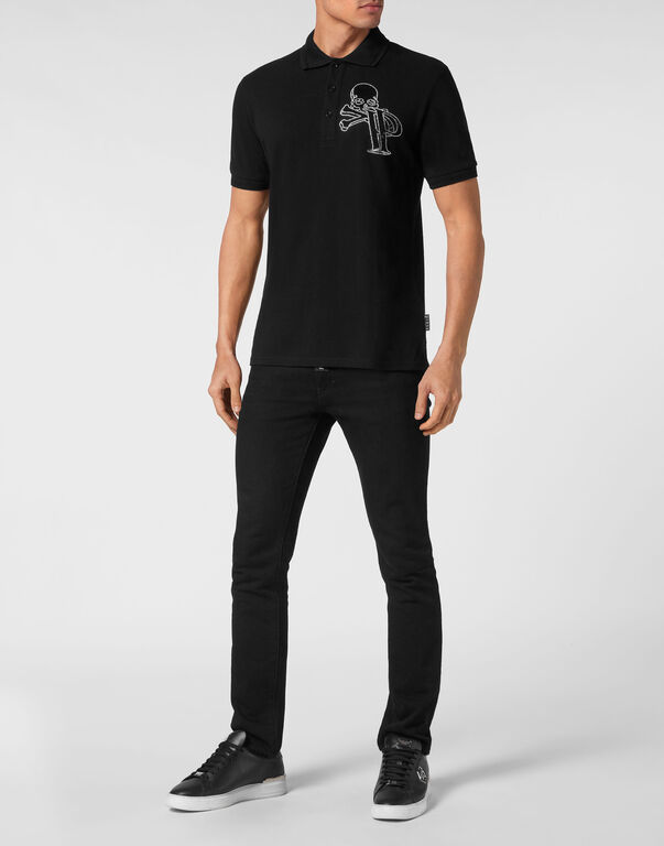 Piquet Polo with crystals Wire Frame