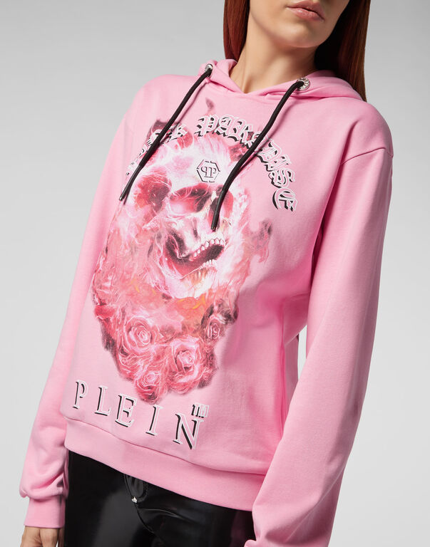 Hoodie sweatshirt Pink paradise