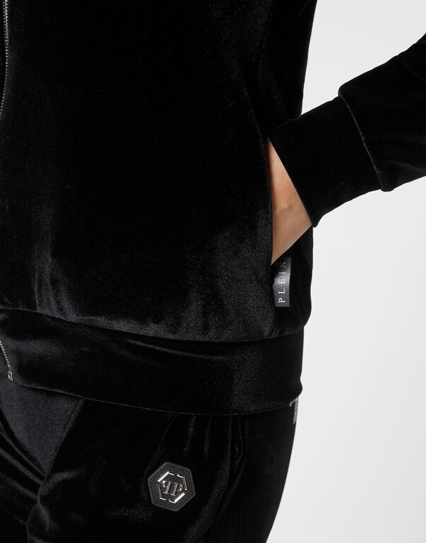 Hoodie Sweatjacket Gothic Plein