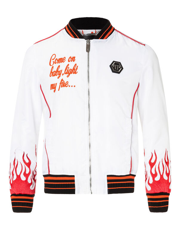 Nylon Jacket "Hotfix flames"