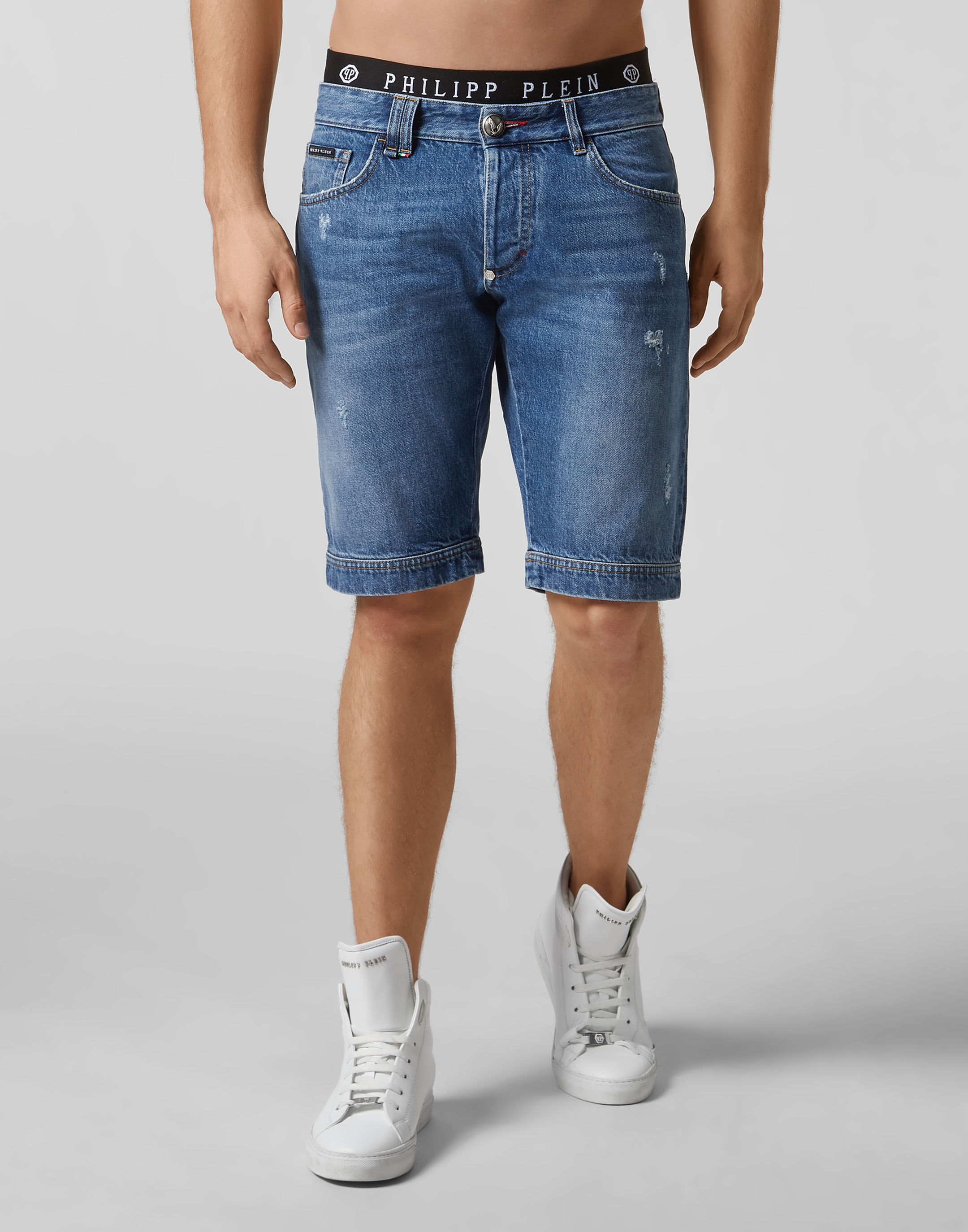 Short Denim Original Philipp Plein Outlet