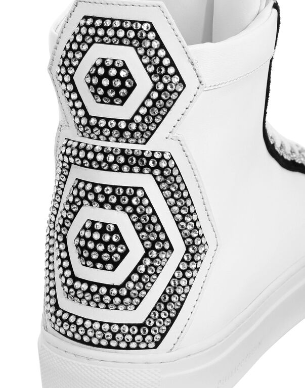 Hi-Top Sneakers Crystal