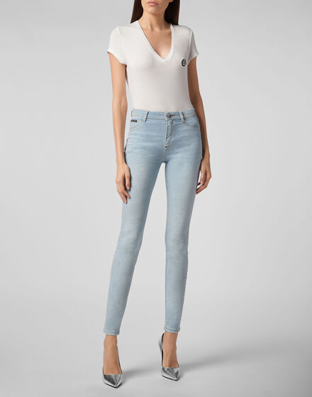 High Waist Jegging Crystal