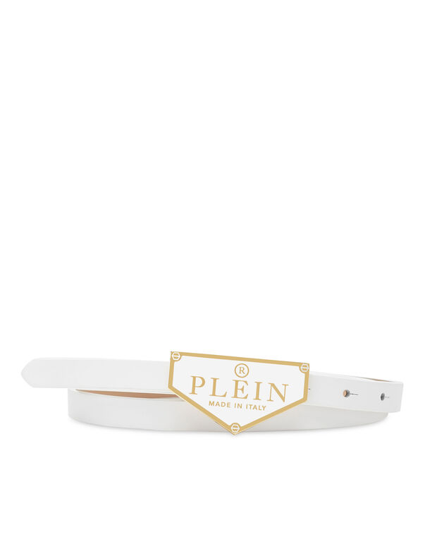 Leather Belt Iconic Plein