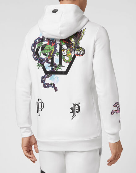Hoodie sweatshirt Stones  Gothic Plein Hoodie sweatshirt Stones  Gothic Plein