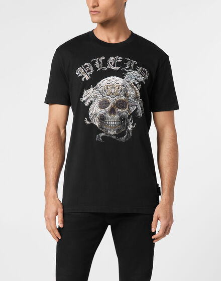 T-shirt Round Neck SS Stones Skull T-shirt Round Neck SS Stones Skull