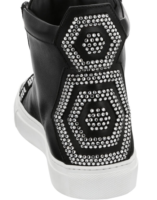 Hi-Top Sneakers Crystal