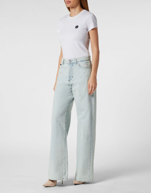 Denim Skater Trousers