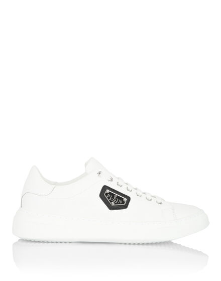 Leather Lo-Top Sneakers Iconic Plein