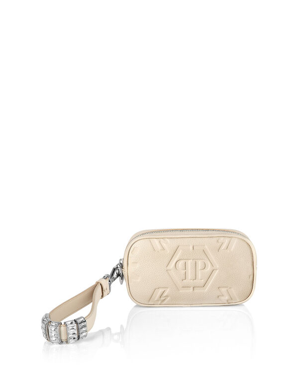 Leather Clutch Monogram