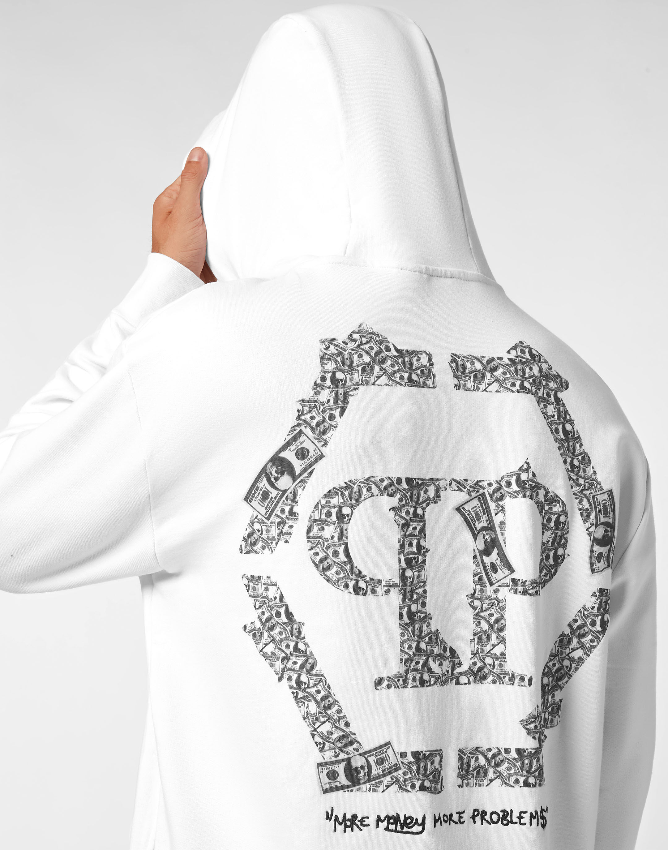 Hoodie sweatshirt Money Philipp Plein Outlet