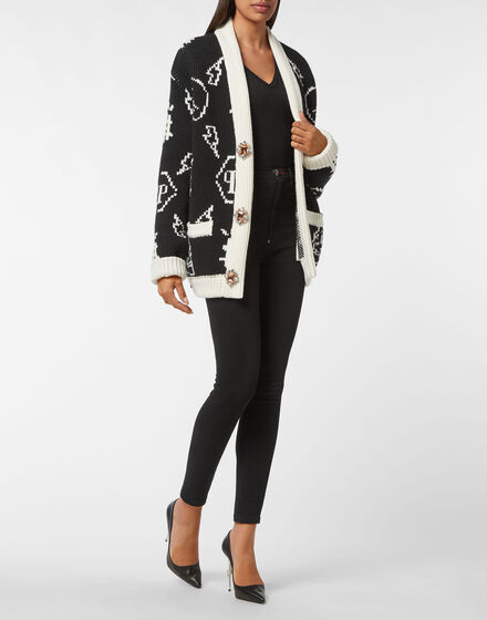 Jacquard Cardigan Monogram