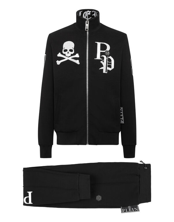 Tracksuit Top/Trousers Skull and Plein