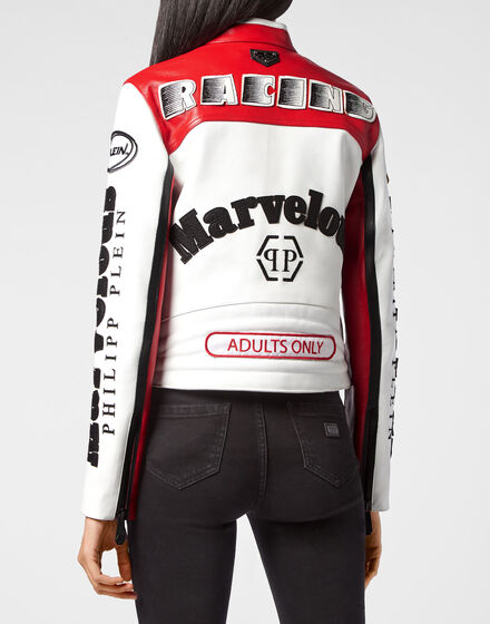 Leather Moto Jacket Marvelous