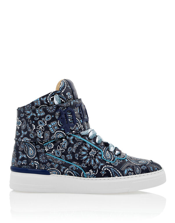 Hi-Top Sneakers Paisley