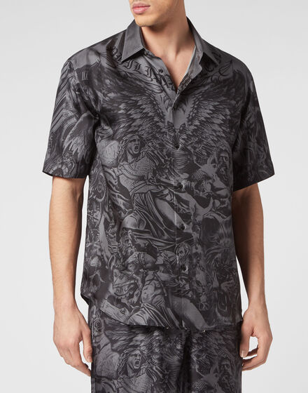 Silk Dandy Shirt SS Tattoo