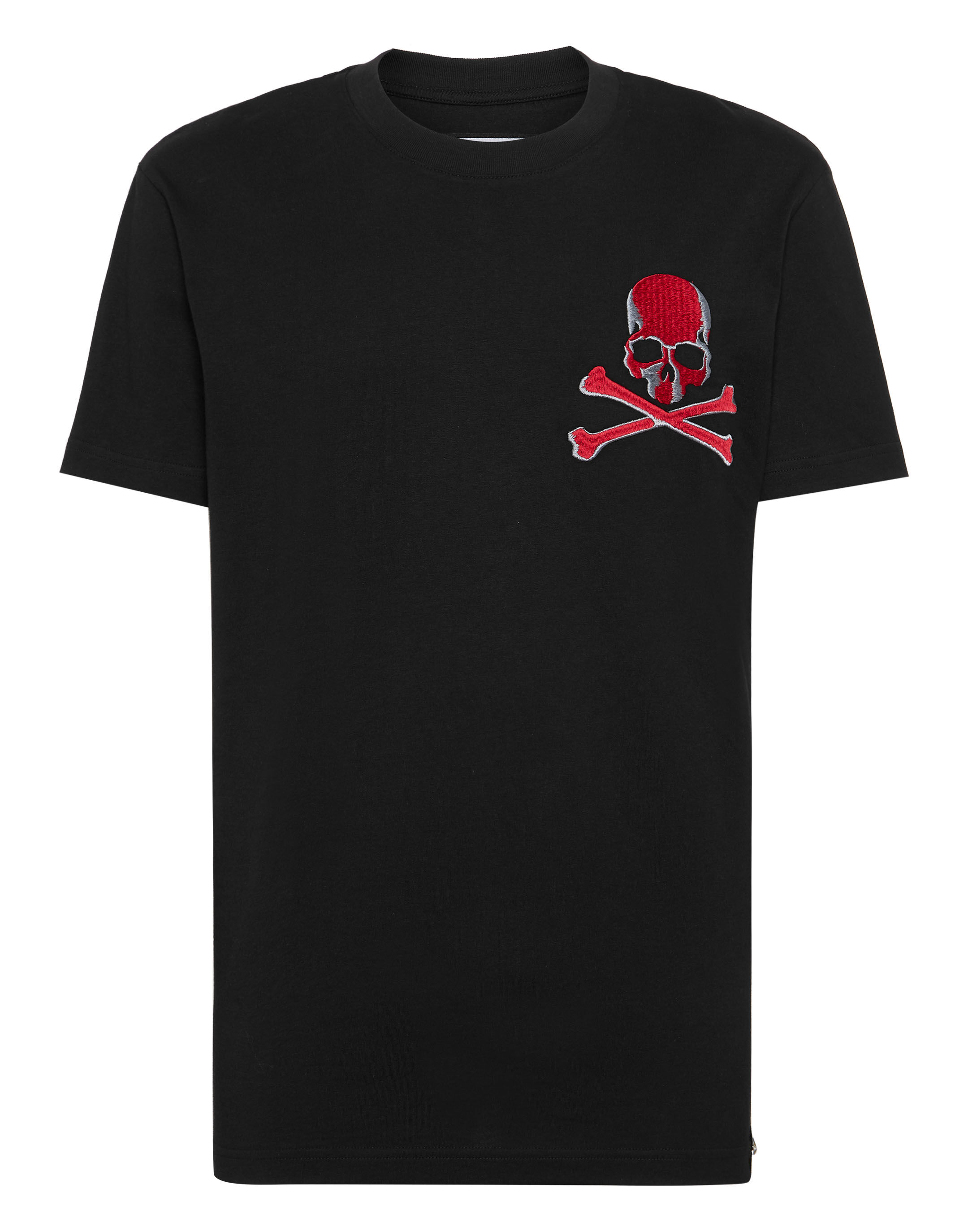 T-shirt Round Neck SS Skull&Bones | Philipp Plein Outlet T-shirt Round Neck SS Skull&Bones | Philipp Plein Outlet