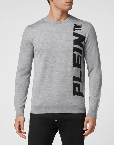 Wool Pullover Round Neck LS