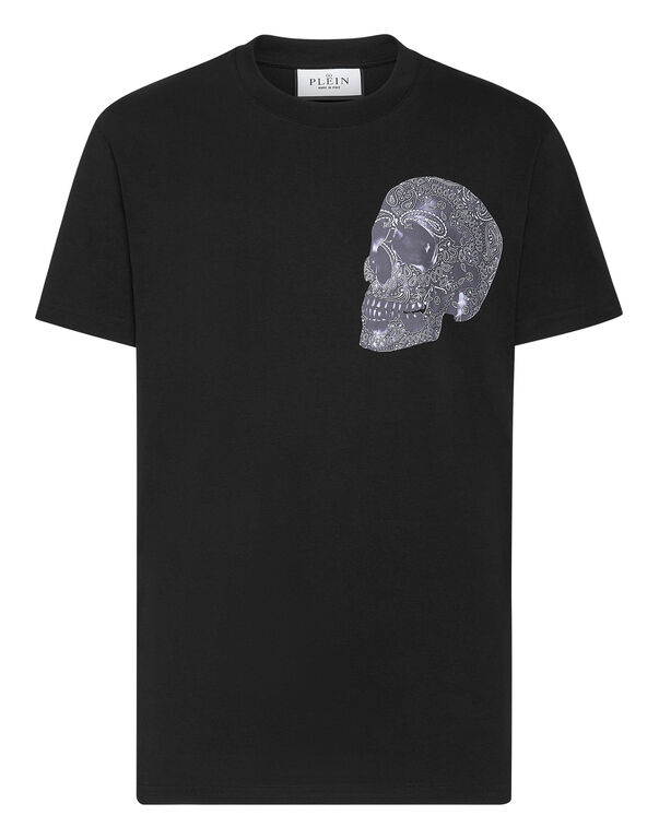 T-shirt Round Neck SS Paisley Skull