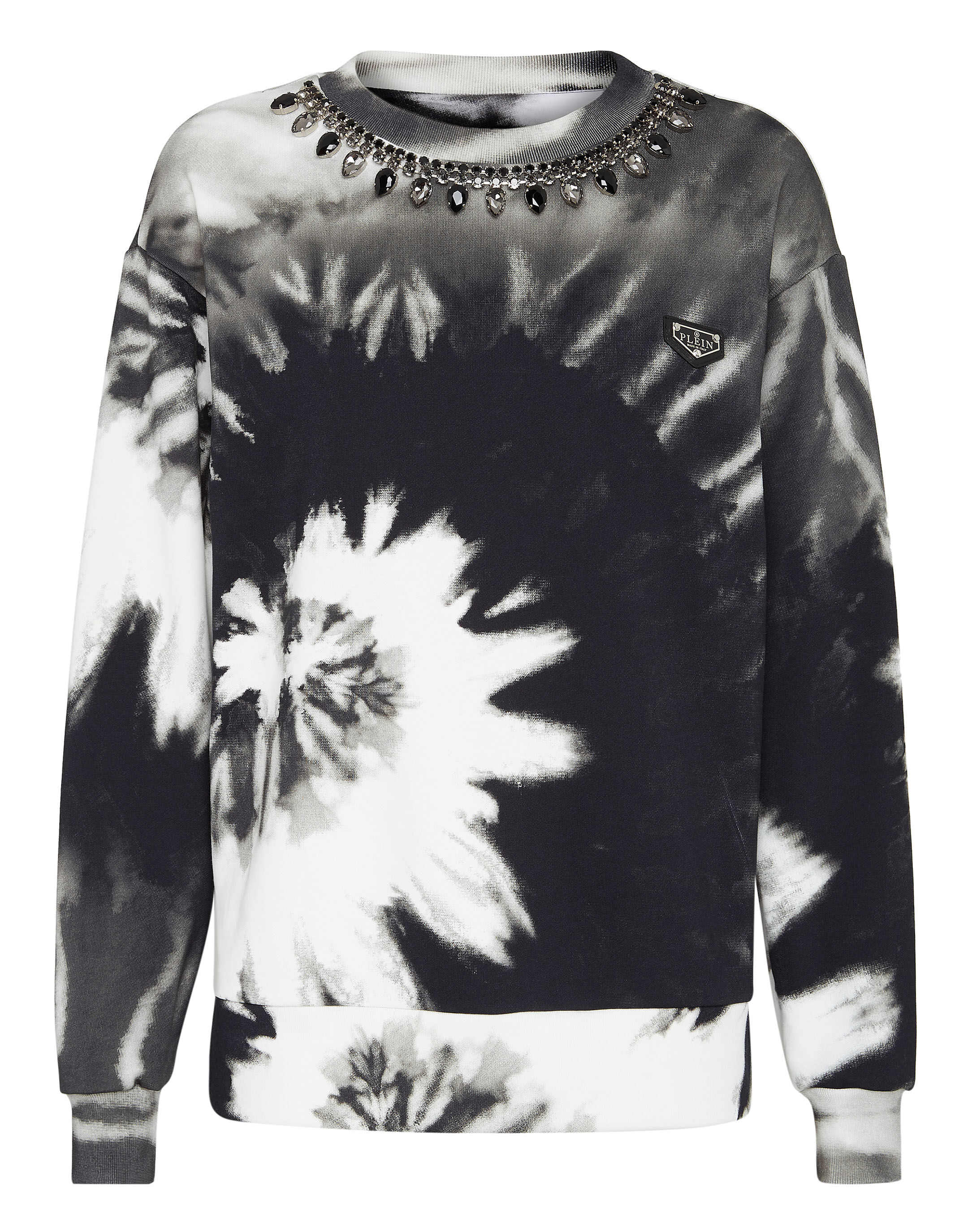 Monochrome tie dye sweatshirt new arrivals