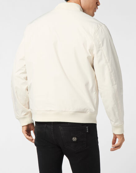 Nylon Bomber Jacket