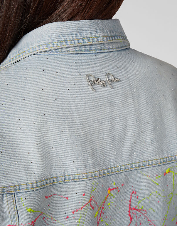 Denim Jacket Crystal