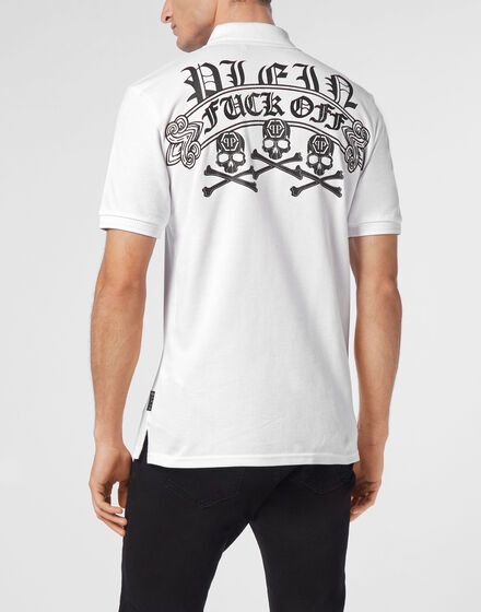 Pique Polo shirt SS Skull&Bones