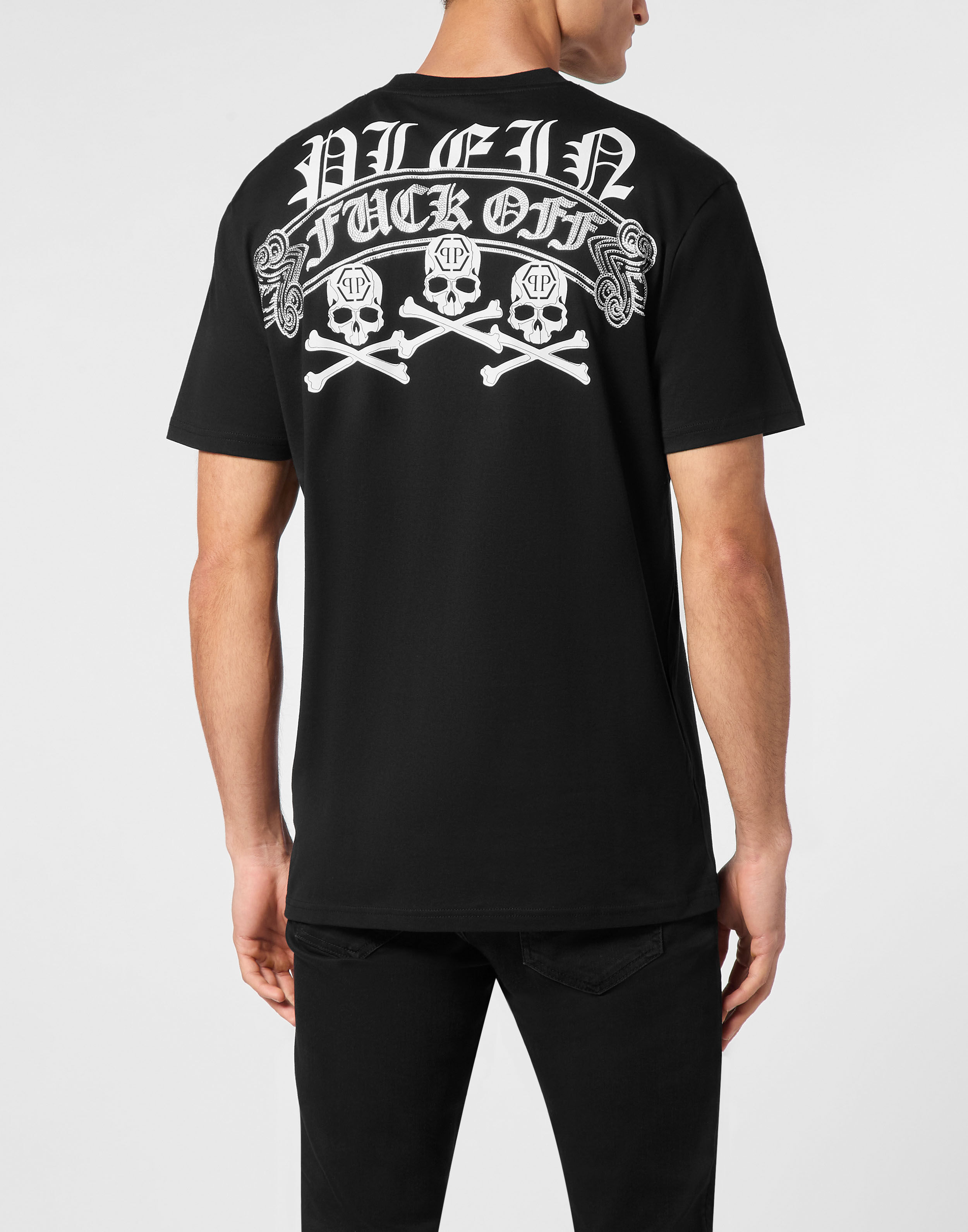 T-shirt Round Neck SS Skull&Bones | Philipp Plein Outlet
