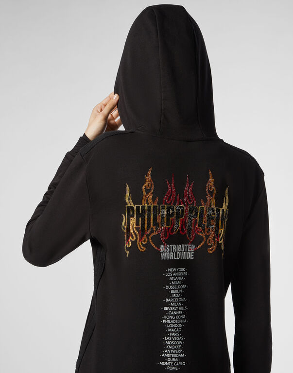 Hoodie sweatshirt Flame Hoodie sweatshirt Flame