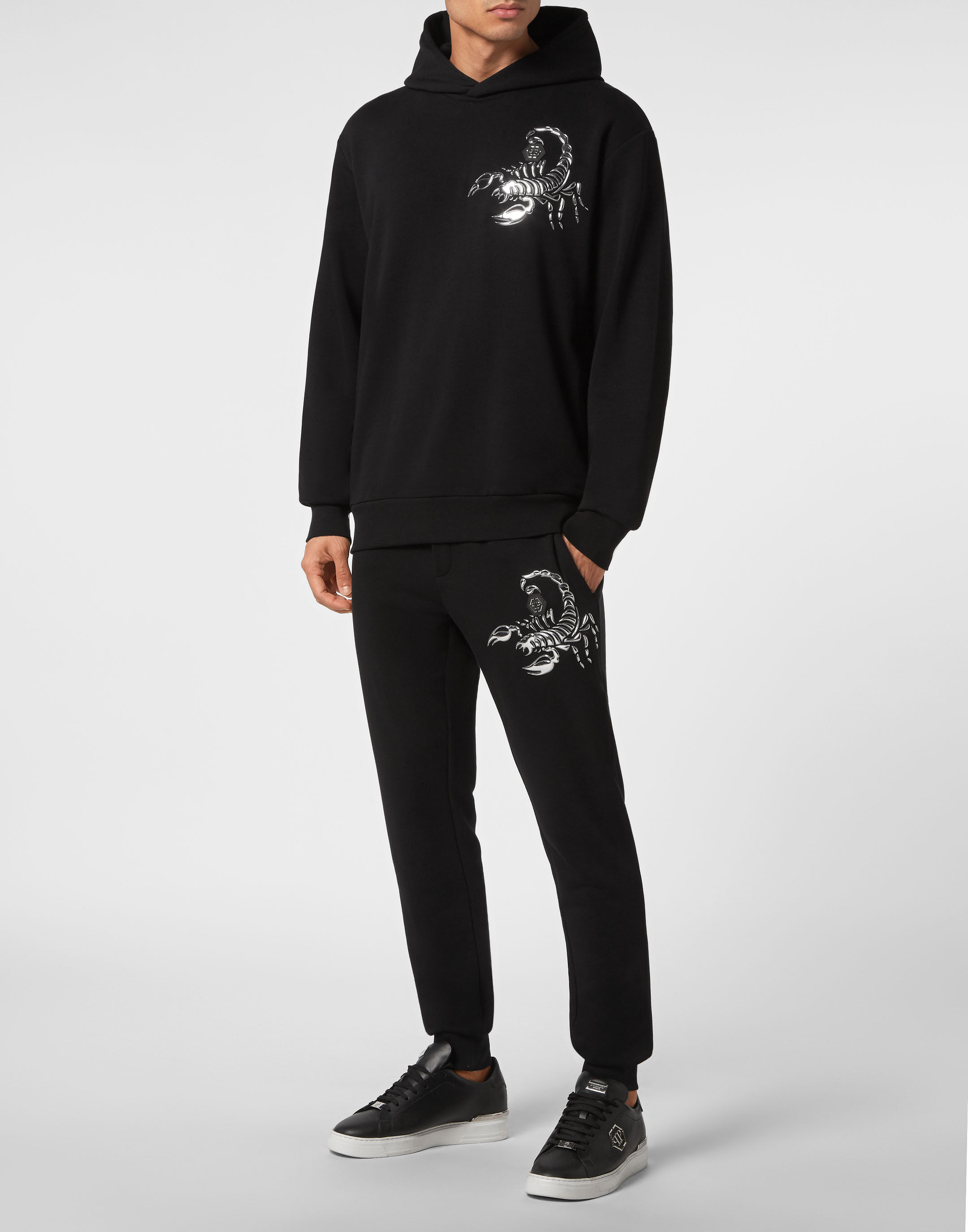 パーカー・フーディ PHILIPP PLEIN SS23 HOODIE (SACCMJB2907_PJO002N01) Hoodie Sweatshirt Philipp Plein Sport