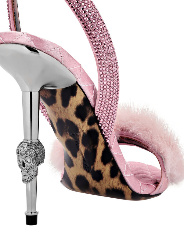 Sandals High Heels Crystal