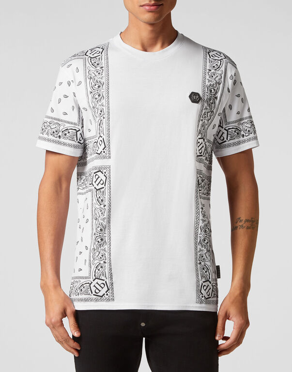 T-shirt Round Neck SS Paisley Bandana