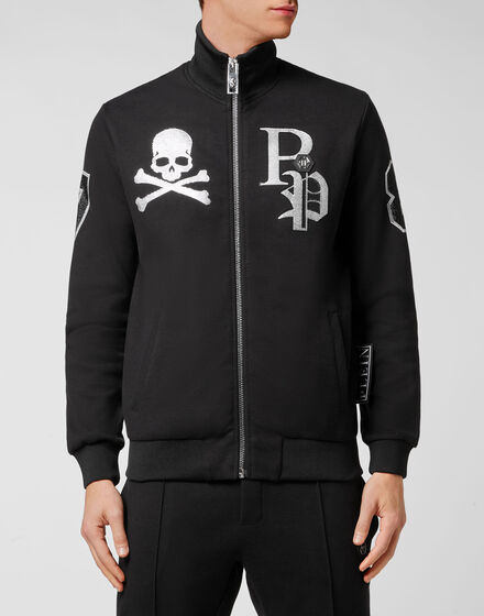 Tracksuit Top/Trousers Skull and Plein