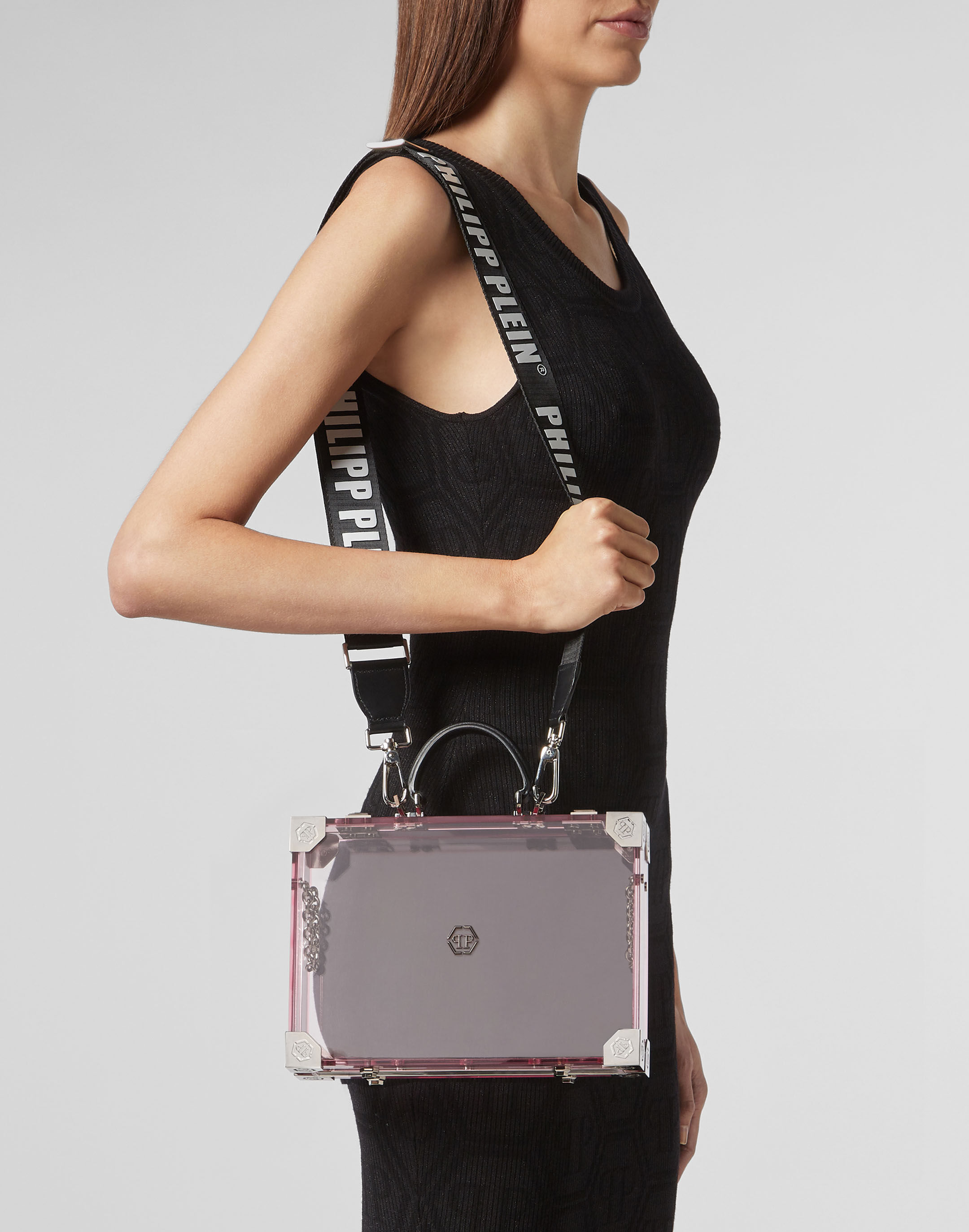 Box Bag Pink paradise Philipp Plein Outlet