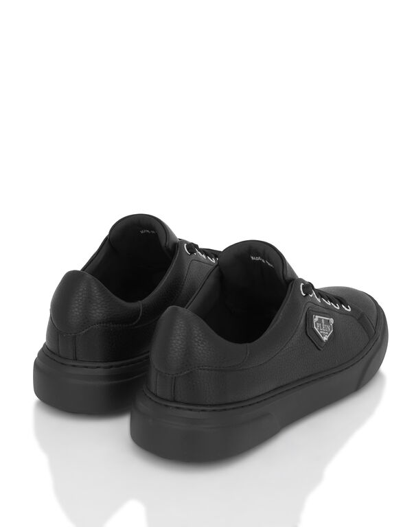 Leather Lo-Top Sneakers Iconic Plein