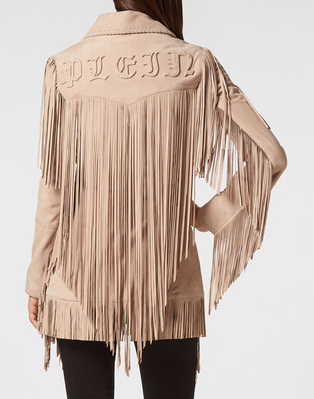 Suede Jacket Gothic Plein