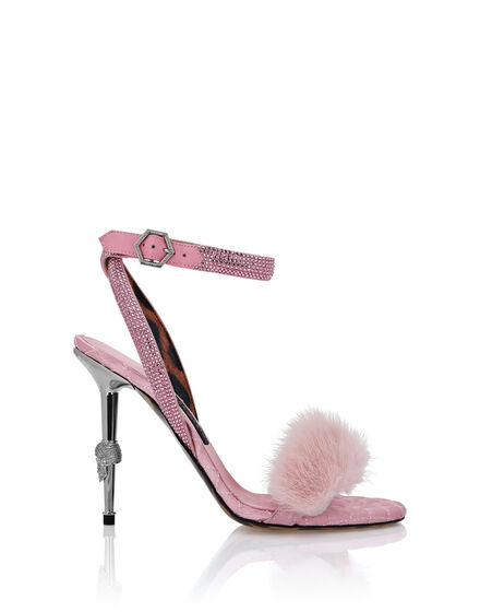Sandals High Heels Crystal
