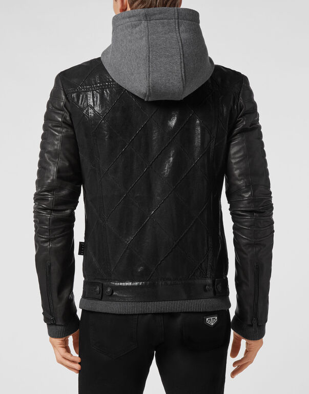 Hoodie/ denim jacket – Reimaginedcustomdesigns