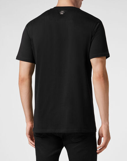 T-shirt Round Neck SS with Crystals Gothic Plein Strass T-shirt Round Neck SS with Crystals Gothic Plein Strass