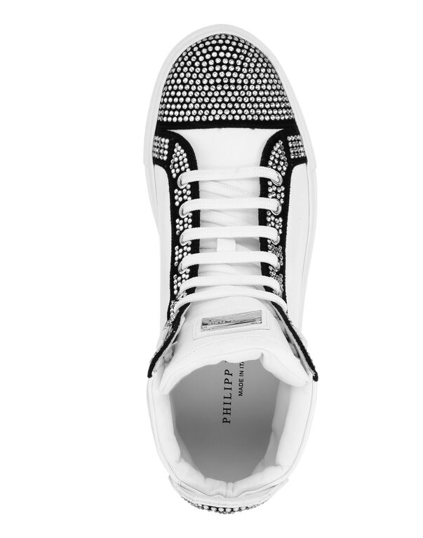 Hi-Top Sneakers Crystal